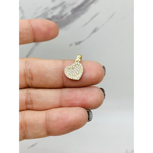 ❤️ 10k solid gold pendant heart ❤️